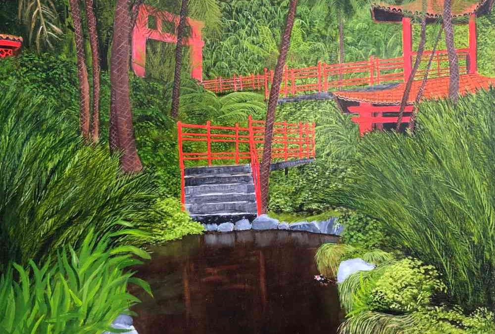 Japanese water gardens Madira