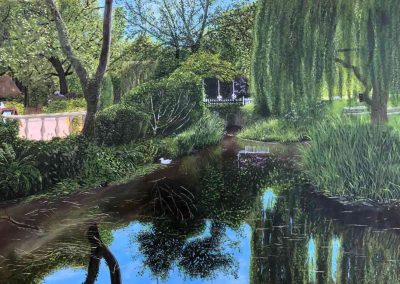 Old Mill Gardens Hampshire by Derek Honour