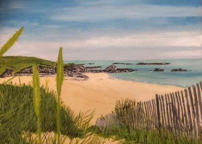 Sandy Beach Path by Derek Honour