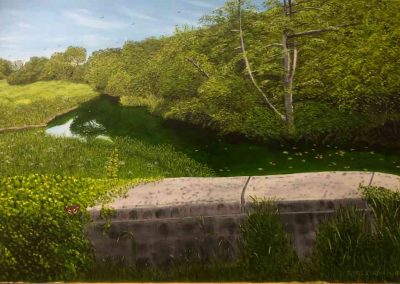 Still River Boldre New Forest by Derek Honour