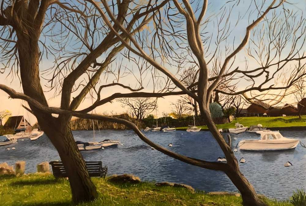 Spring is almost here Christchurch Quay, Dorset