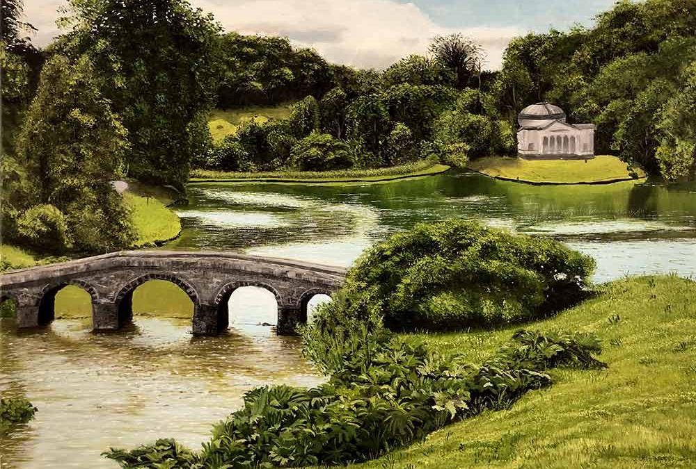 Stourhead Gardens in Wiltshire