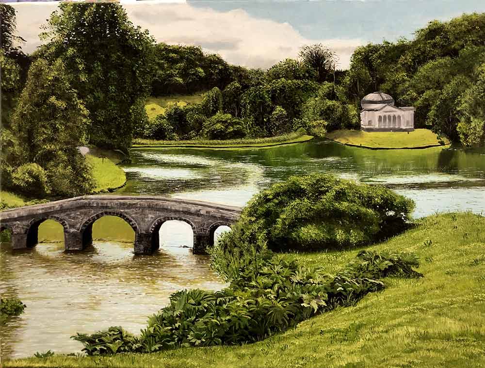 Stourhead Gardens in Wiltshire