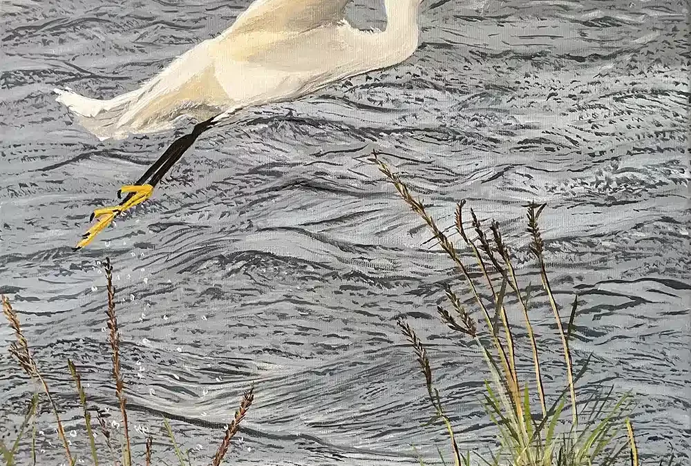Flight of the Egret
