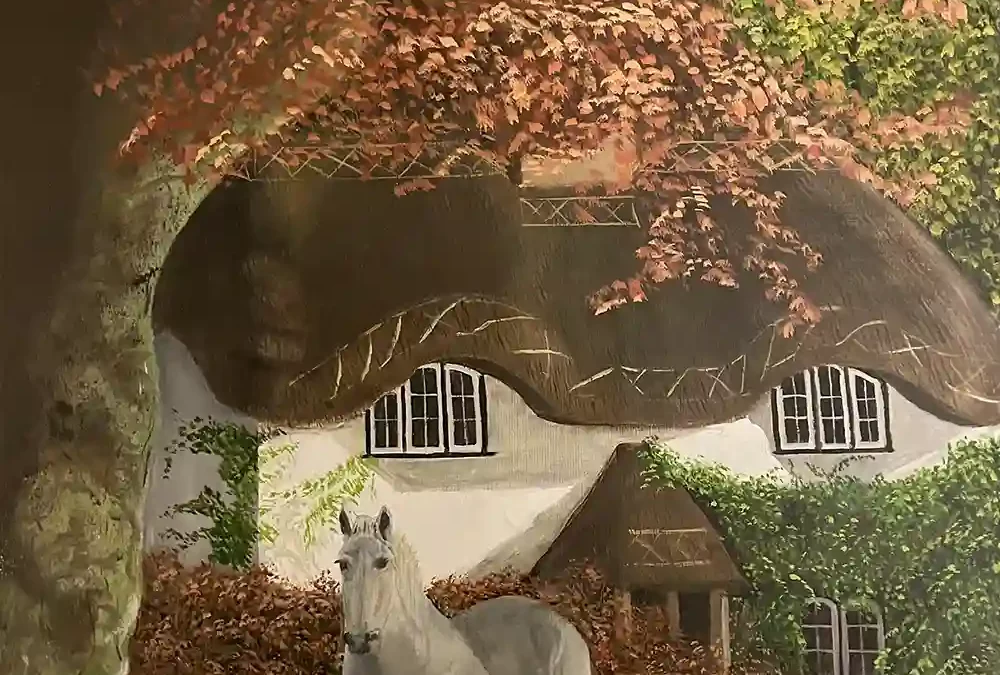 Autumn arrives late in the New Forest