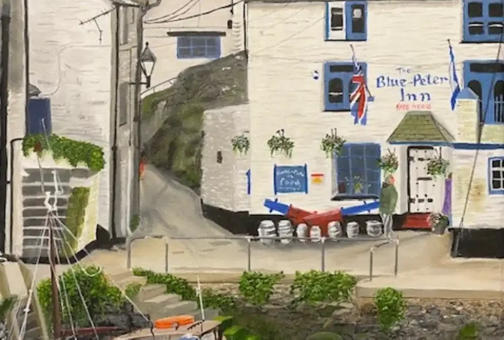 Blue Peter Inn, Polperro Cornwall