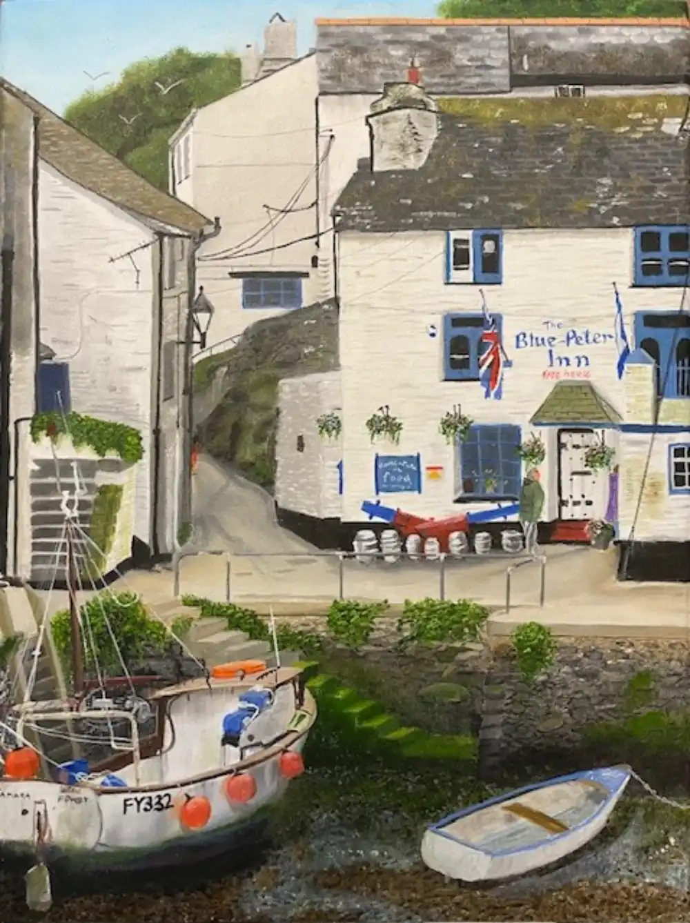 Blue Peter Inn, Polperro Cornwall