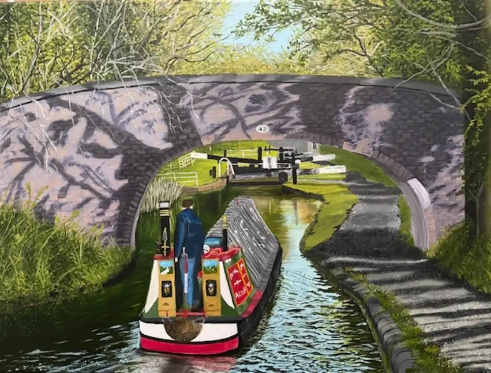 Working Canal Boat 2